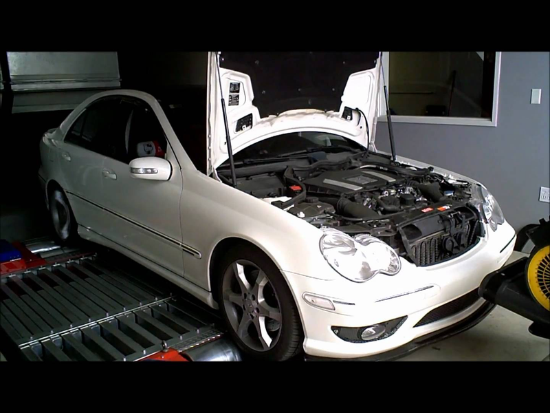 Not MY C230 but very similar. I should dyno test mine too...